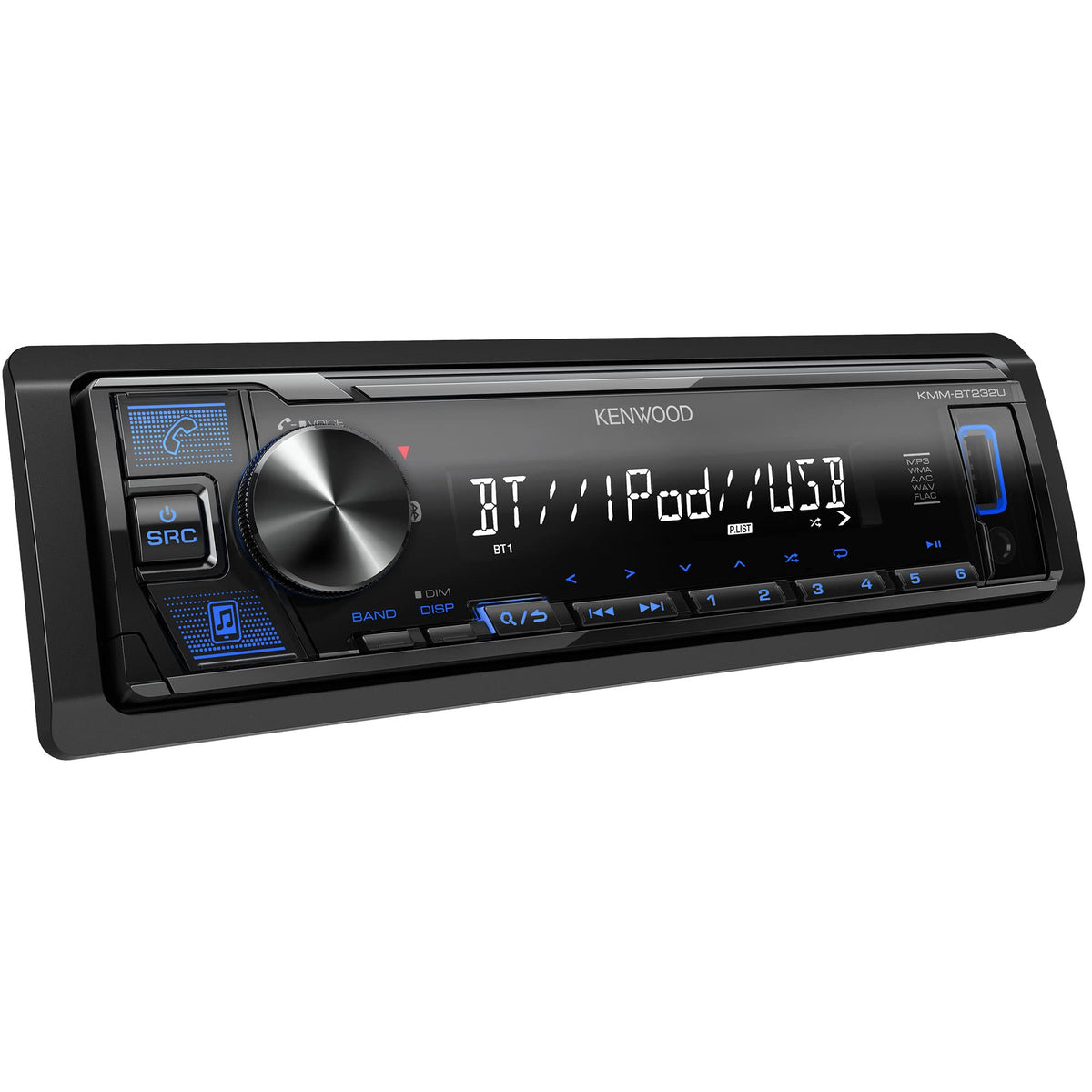 KENWOOD KMM-BT232U Single DIN Digital Media Receiver