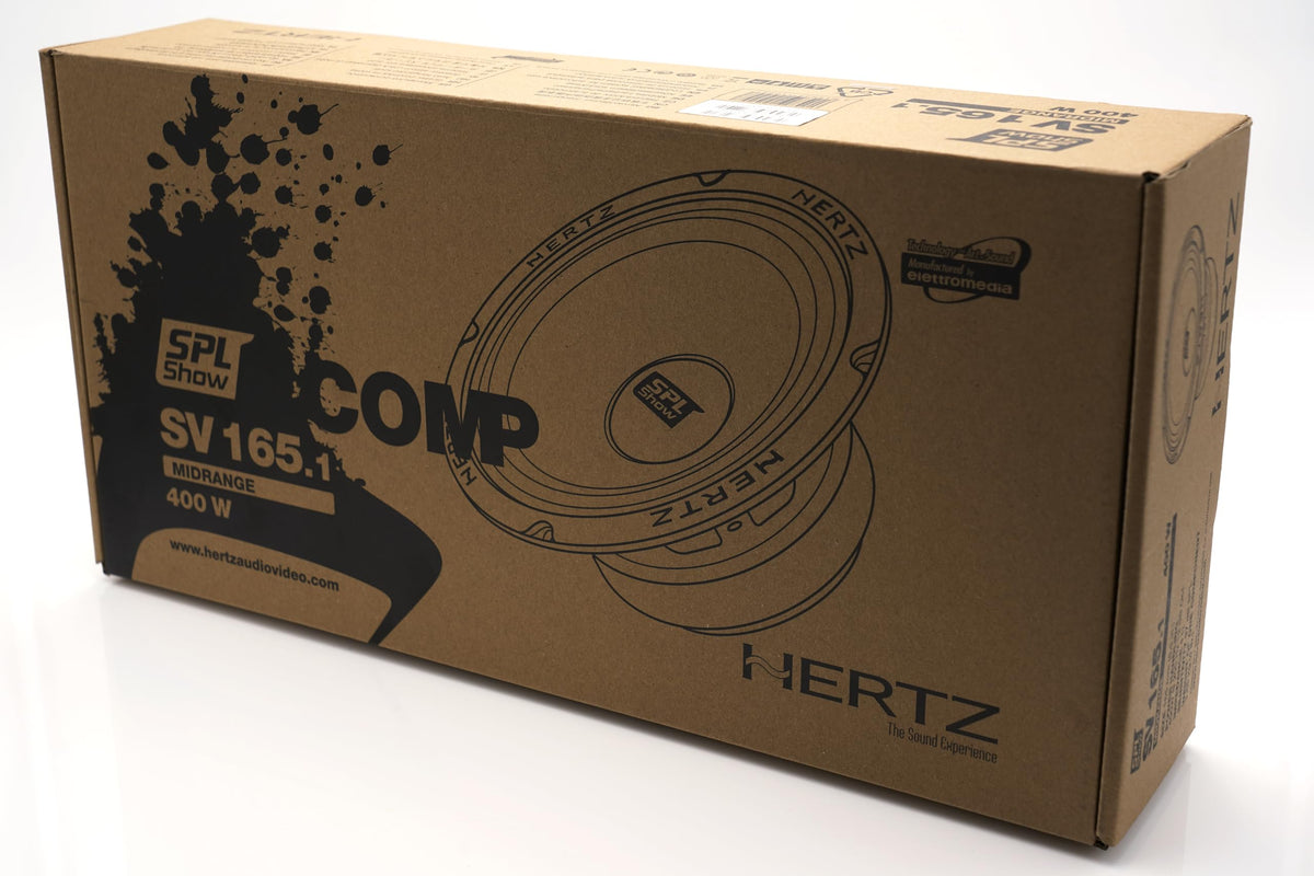 Hertz SV165-1 6.5" SPL Midrange Speaker Pair