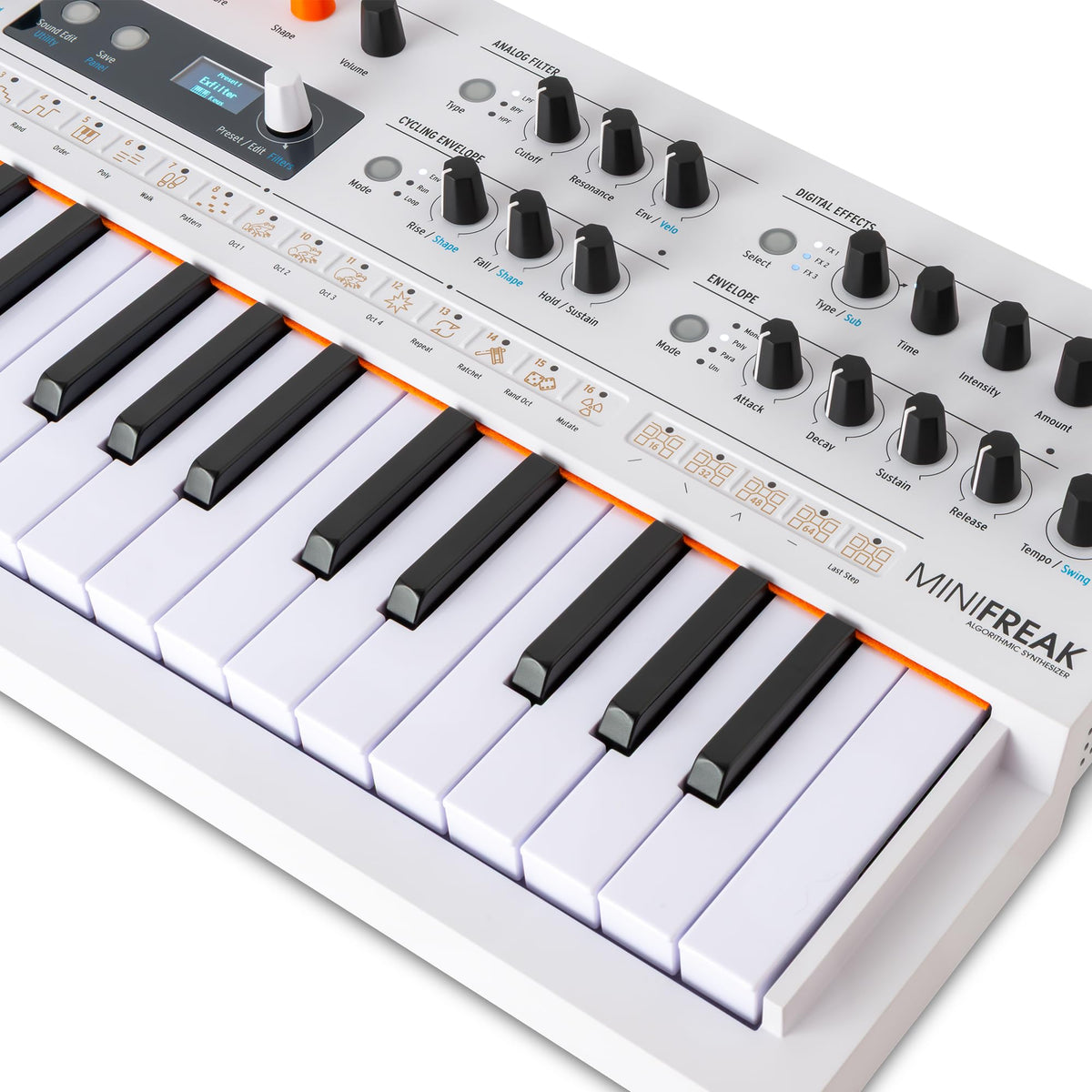 Arturia MINIFREAK VOCODER 37-Key Hybrid Synthesizer