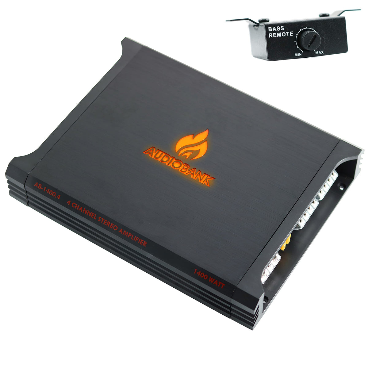 Audiobank AB1400.4 4-Channel Car Audio Amplifier