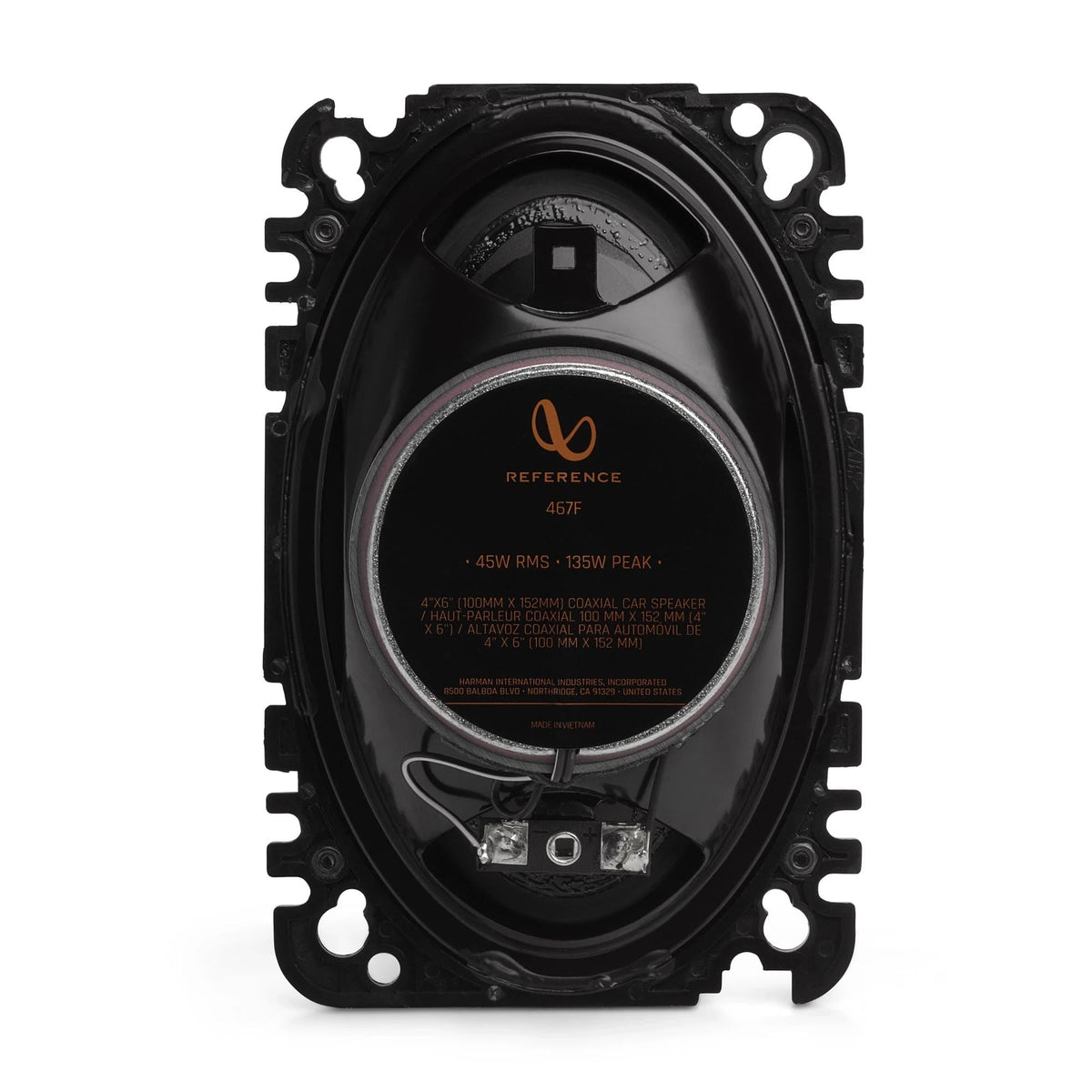 Infinity REF467F 4x6" 2-Way Coaxial Car Speakers
