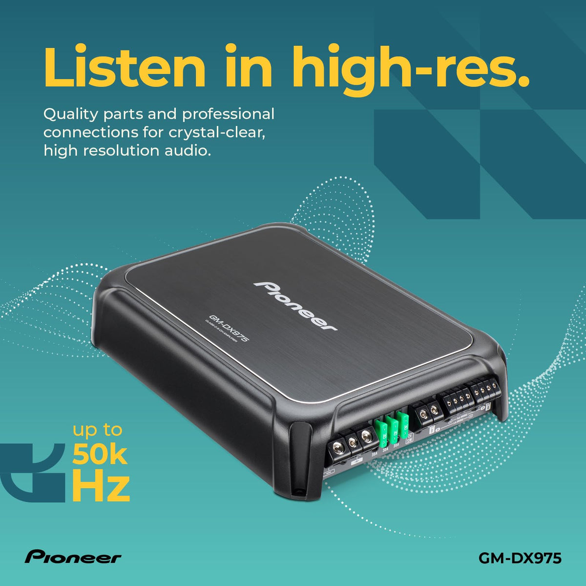 Pioneer GM-DX975 5-Channel Class-D Car Amplifier