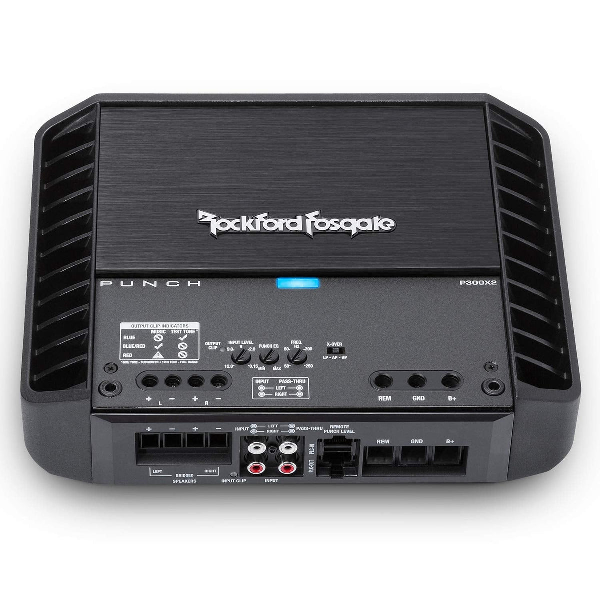 Rockford Fosgate P300X2 2-Channel Car Amplifier