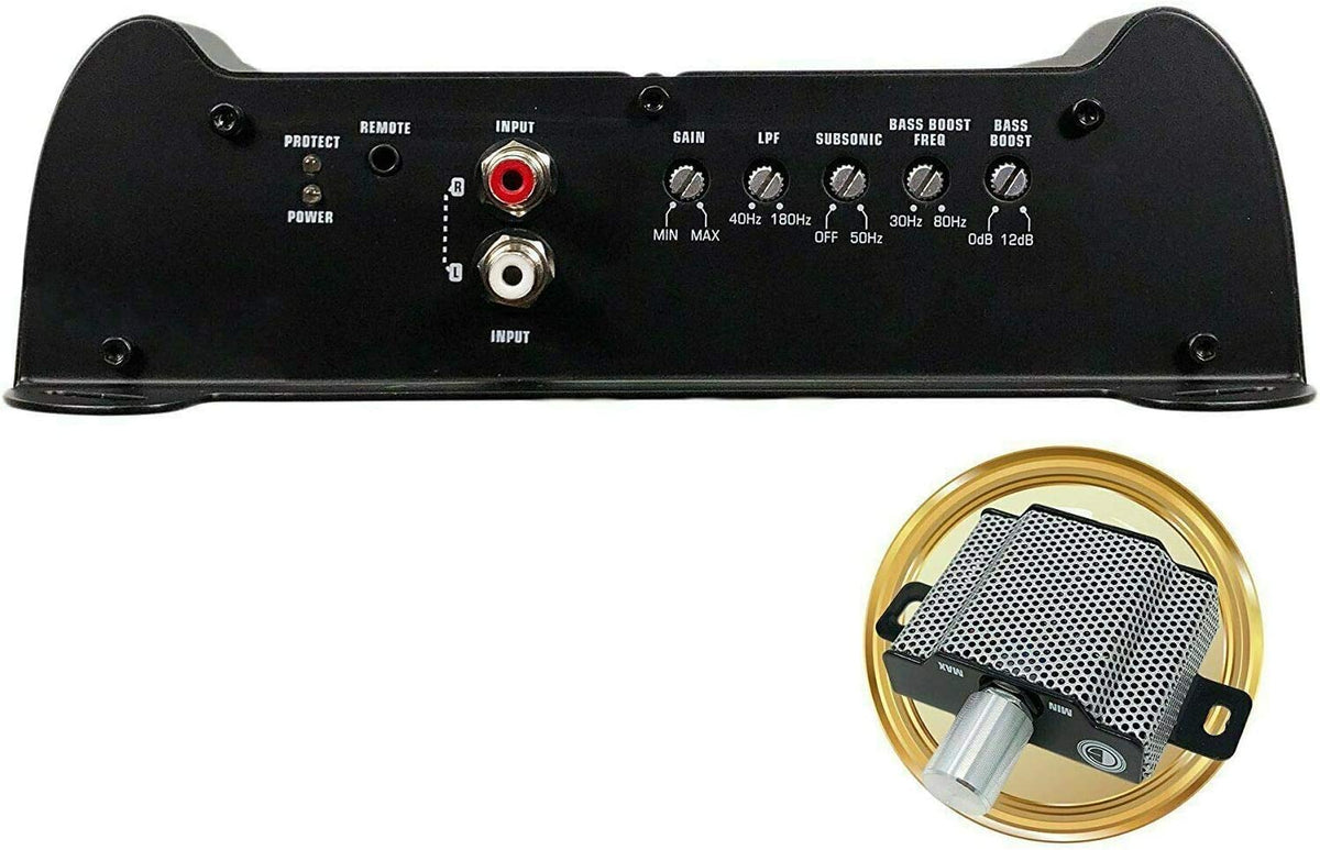 WARZONE WZ6000-1D Class D Monoblock Car Amplifier