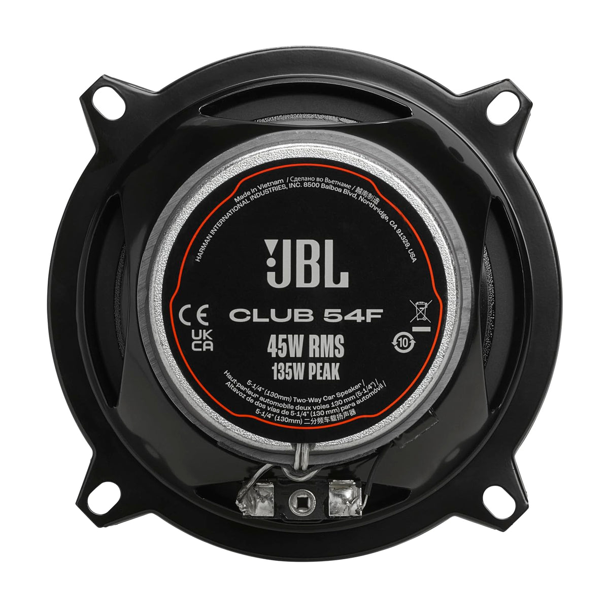 JBL Club 54F 5.25" Two-Way Car Speakers