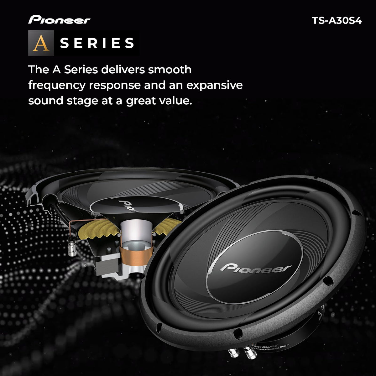 Pioneer TS-A30S4 12" Component Subwoofer