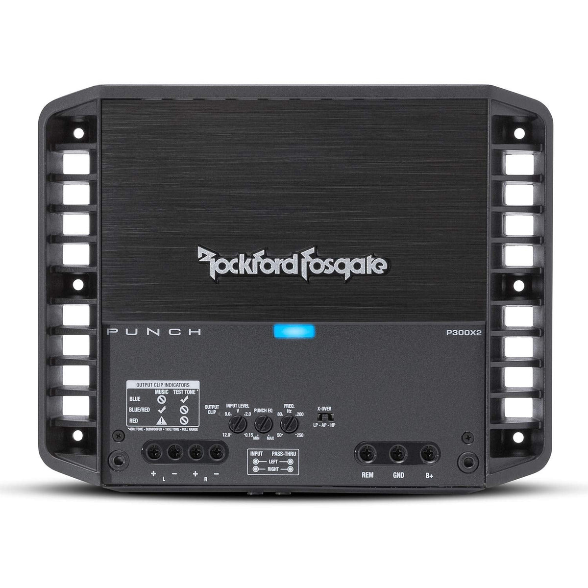 Rockford Fosgate P300X2 2-Channel Car Amplifier