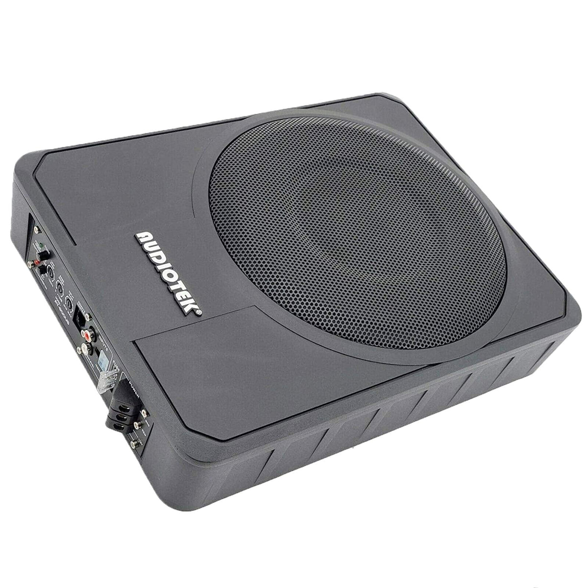 Audiotek AT-800US 10" Slim Powered Under-Seat Subwoofer