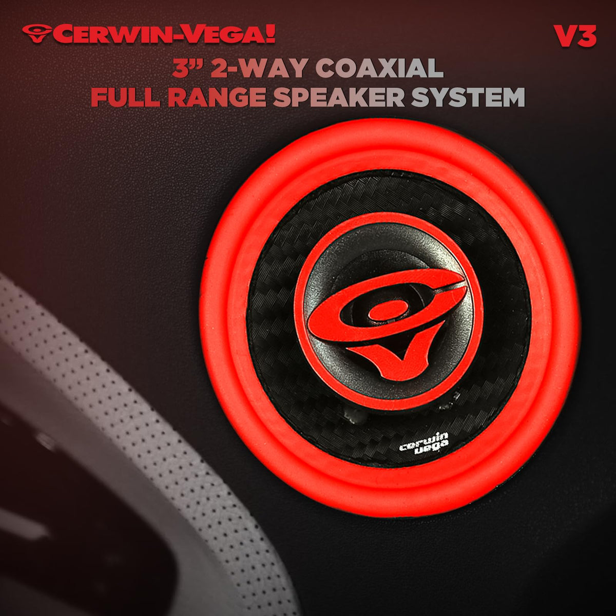 Cerwin-Vega V3 3.5" 2-Way Coaxial Speakers