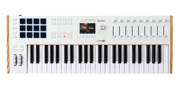 Arturia Keylab mk3 USB Midi Keyboard Controller, 49 Key - White