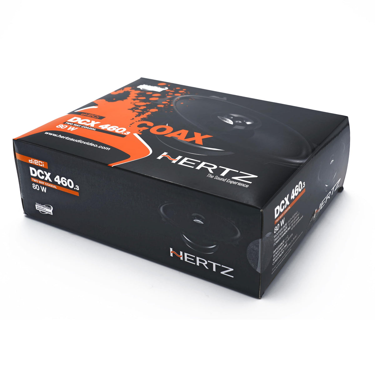 Hertz DCX 460.3 4x6-Inch Two-Way Coaxial Speakers