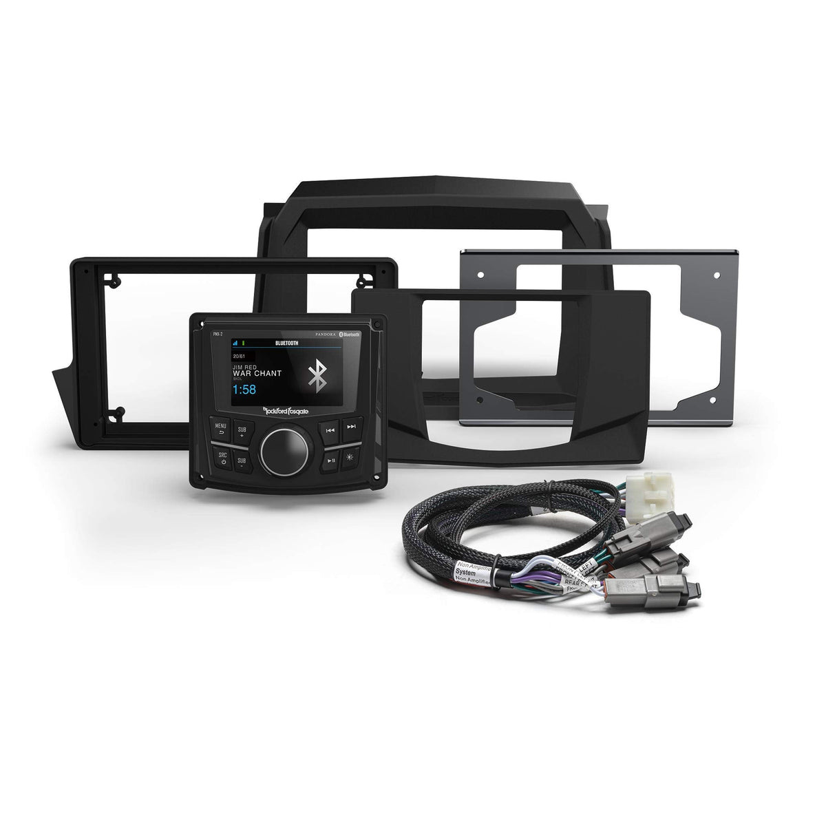 Rockford Fosgate RZR14-DK Polaris RZR Upper/Lower Dash Kit