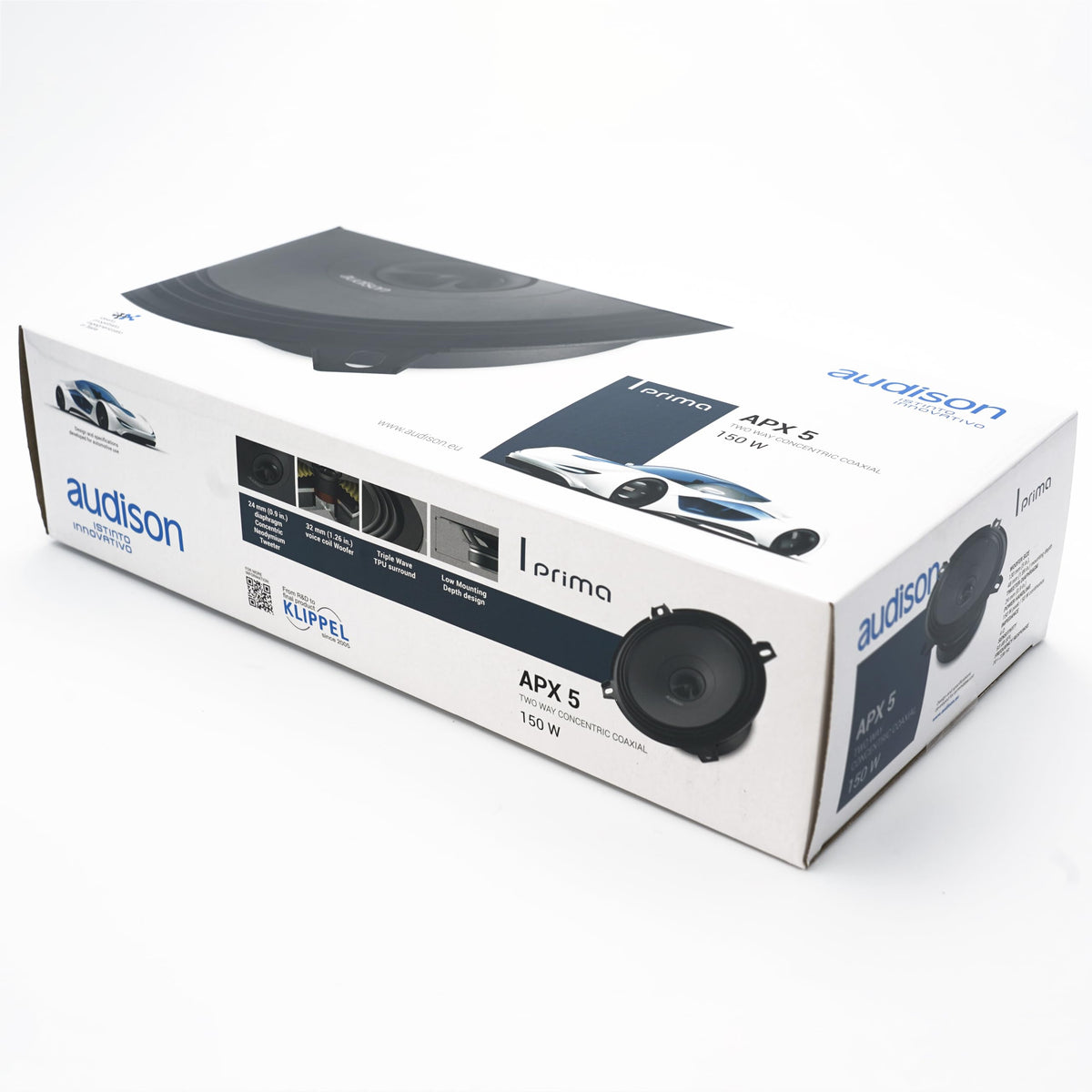 Audison APX5 5.25" 2-Way Coaxial Speakers