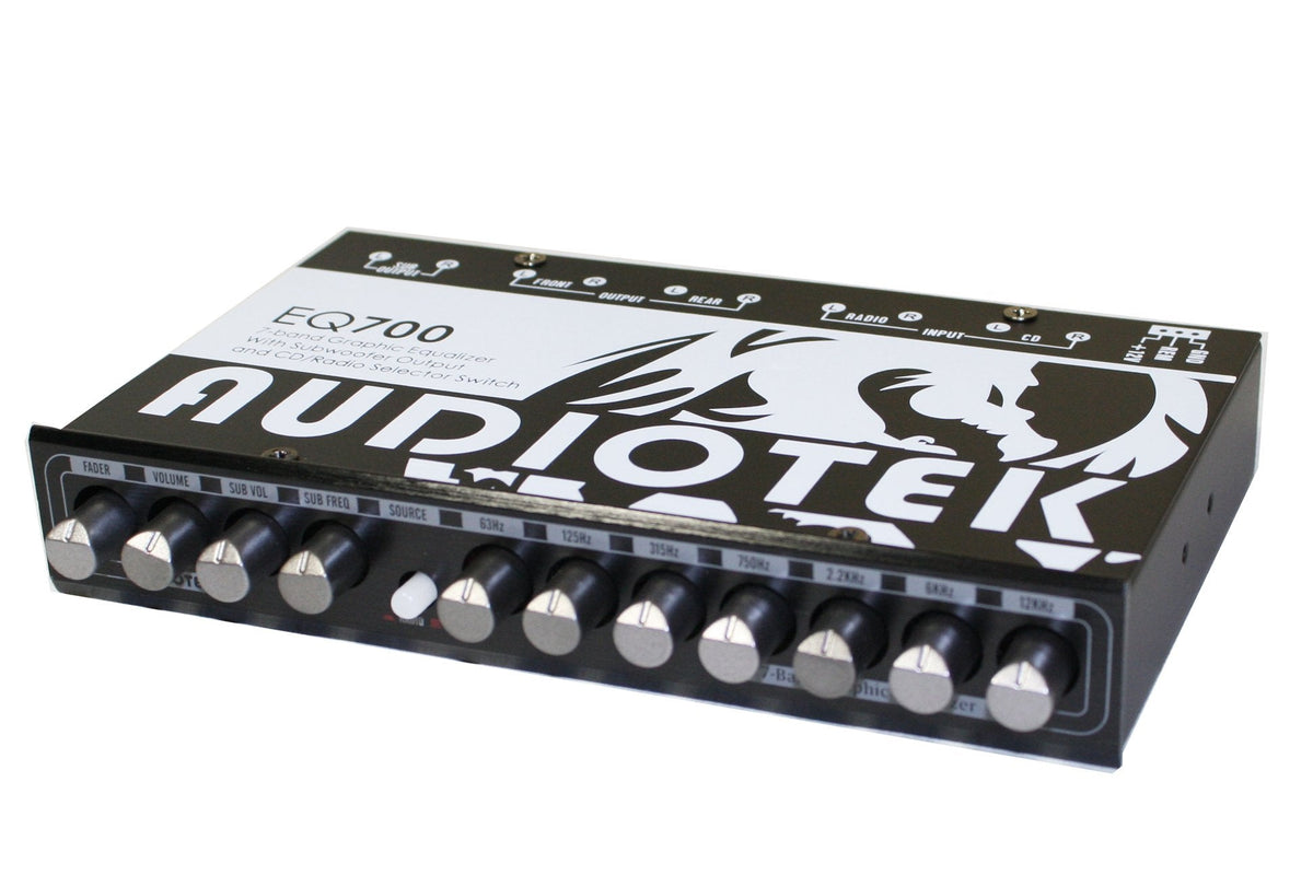 Audiotek AT-EQ500 5-Band Car Audio Graphic Equalizer