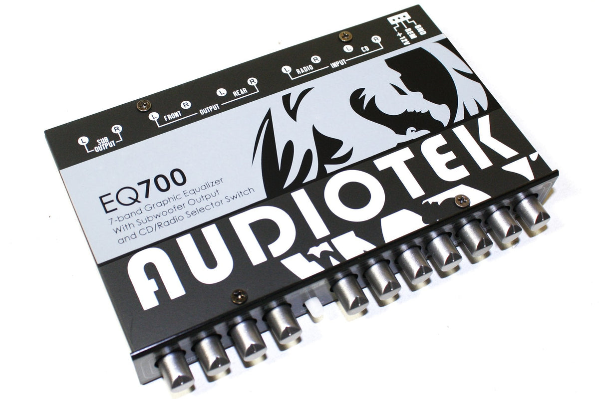Audiotek AT-EQ500 5-Band Car Audio Graphic Equalizer