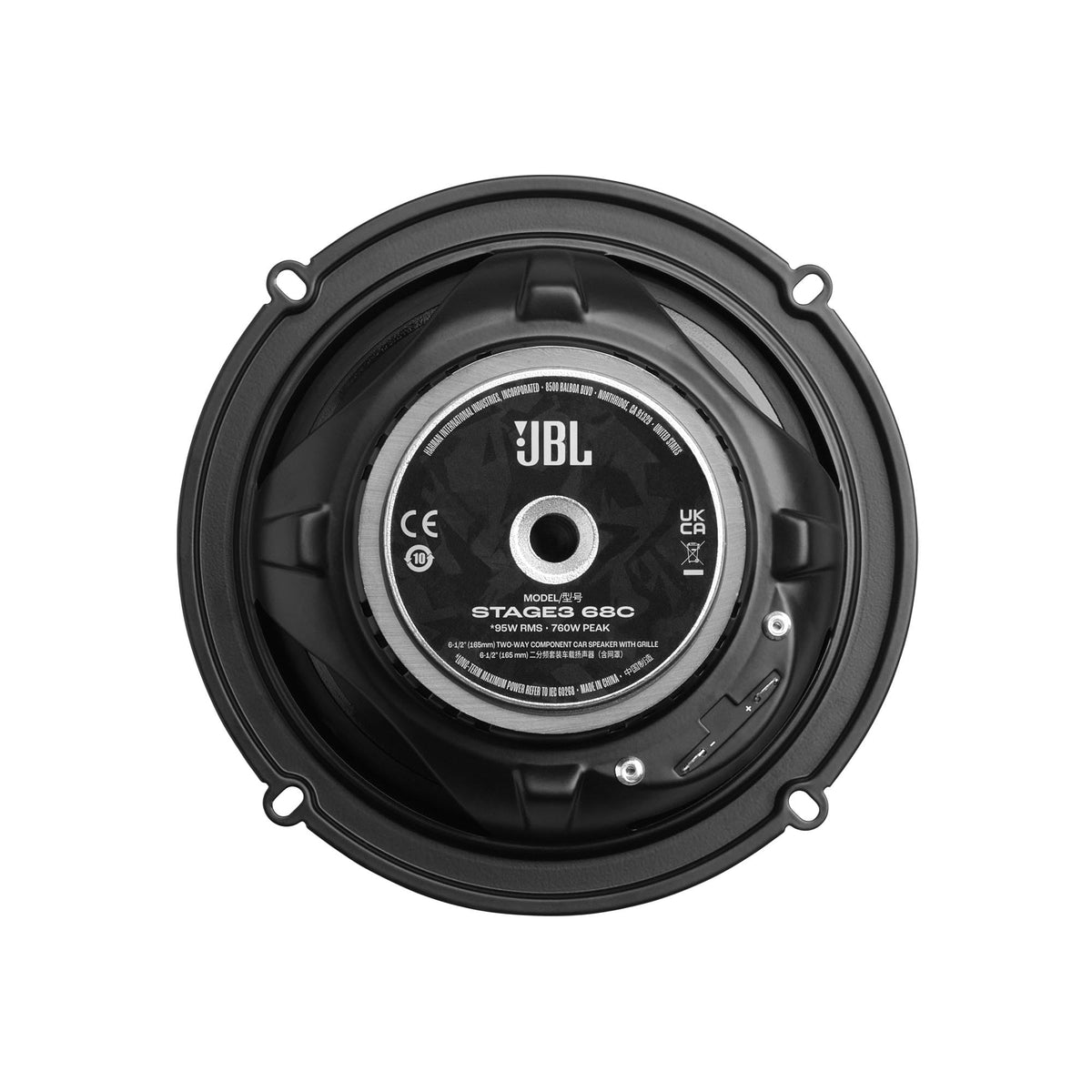 JBL Stage3 68C 6.5" 2-Way Component Speakers