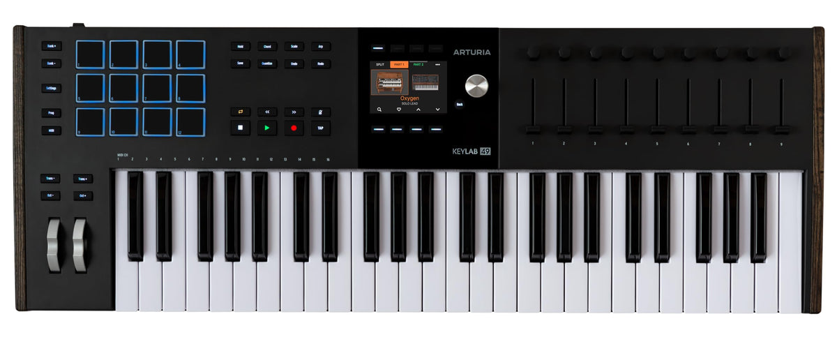 Arturia Keylab mk3 USB Midi Keyboard Controller, 49 Key - Black