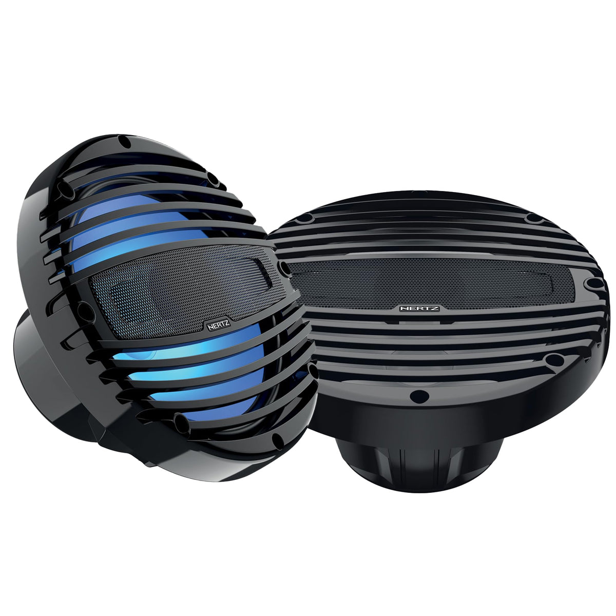 Hertz HMX8LD-TC 8" RGB LED Marine Coaxial Speakers