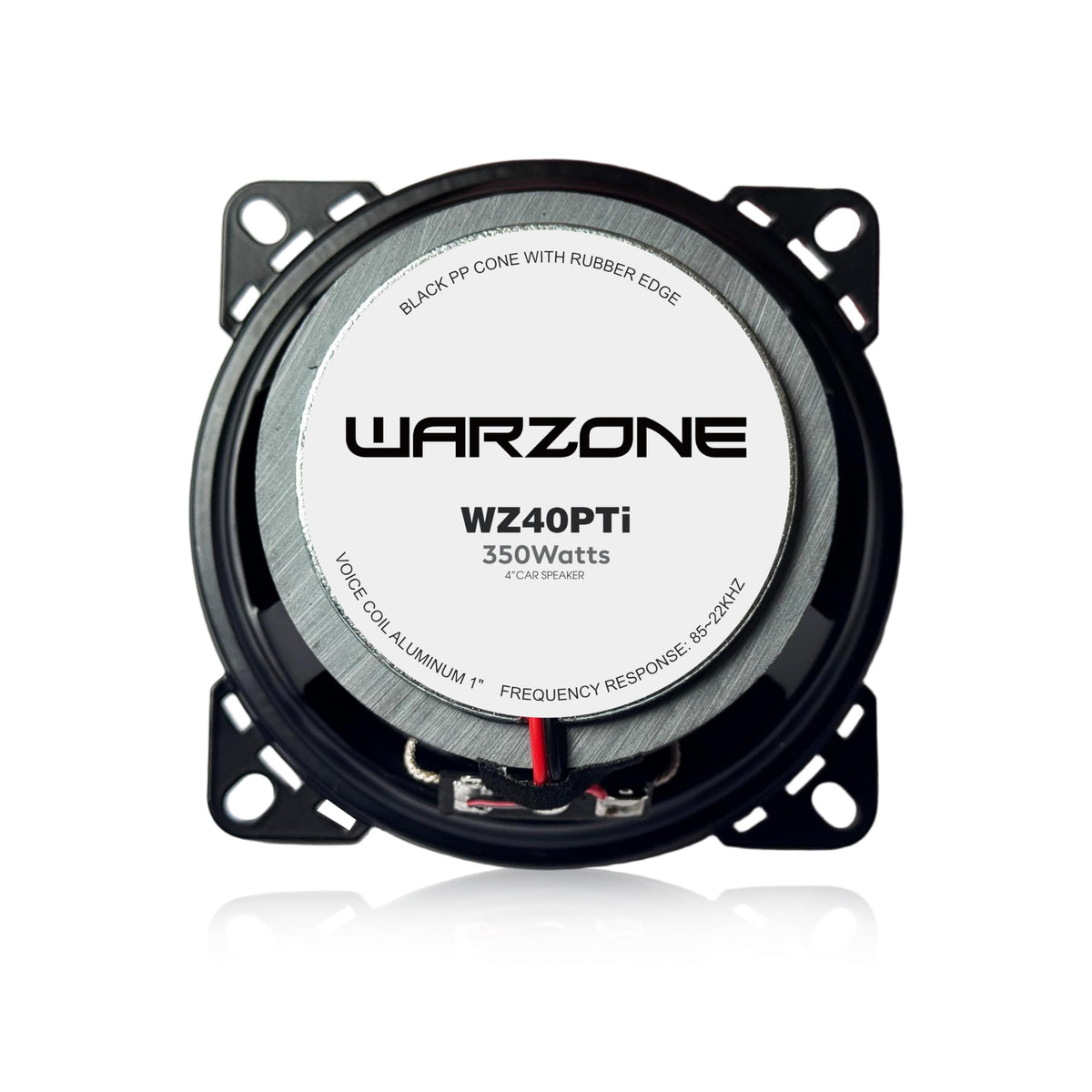 Warzone WZ40PTi 4" 2-Way Coaxial Speaker Pair
