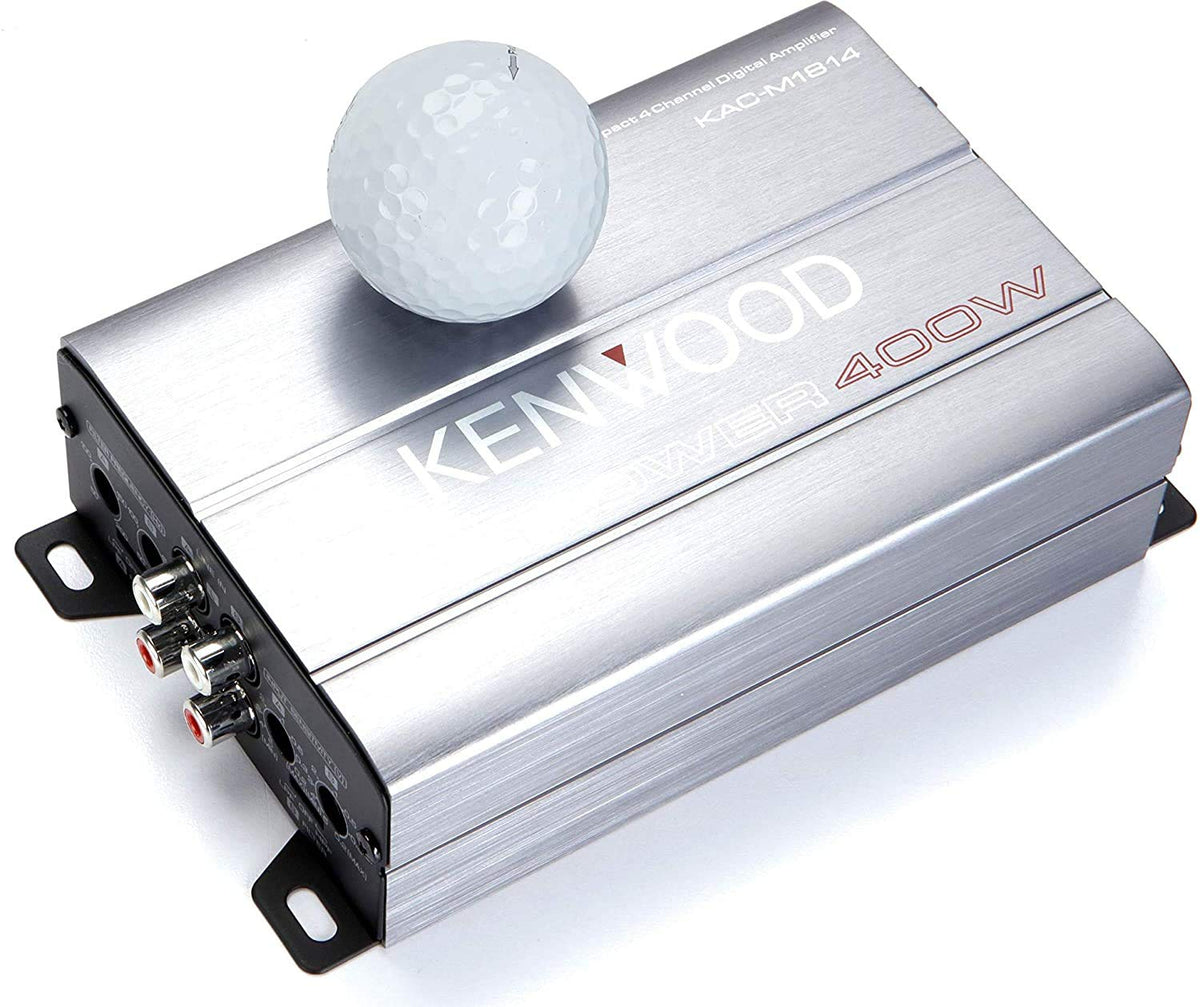 Kenwood KAC-M1814 Compact 4-Channel Marine Digital Amplifier