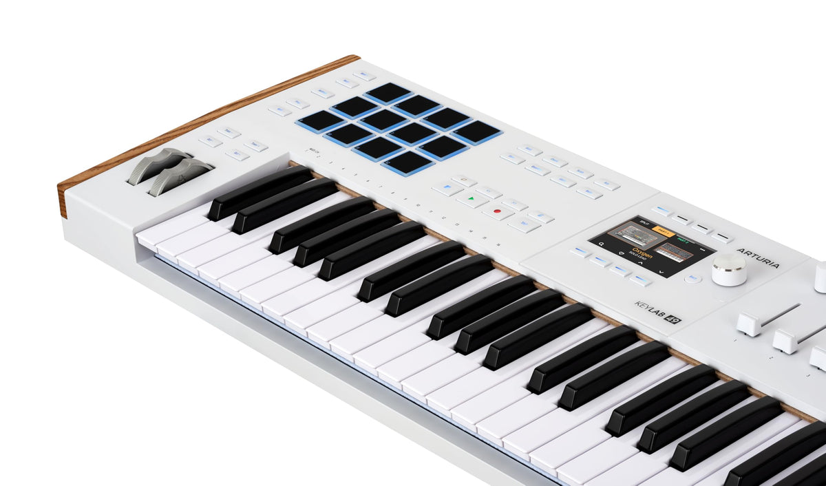 Arturia Keylab mk3 USB Midi Keyboard Controller, 49 Key - White