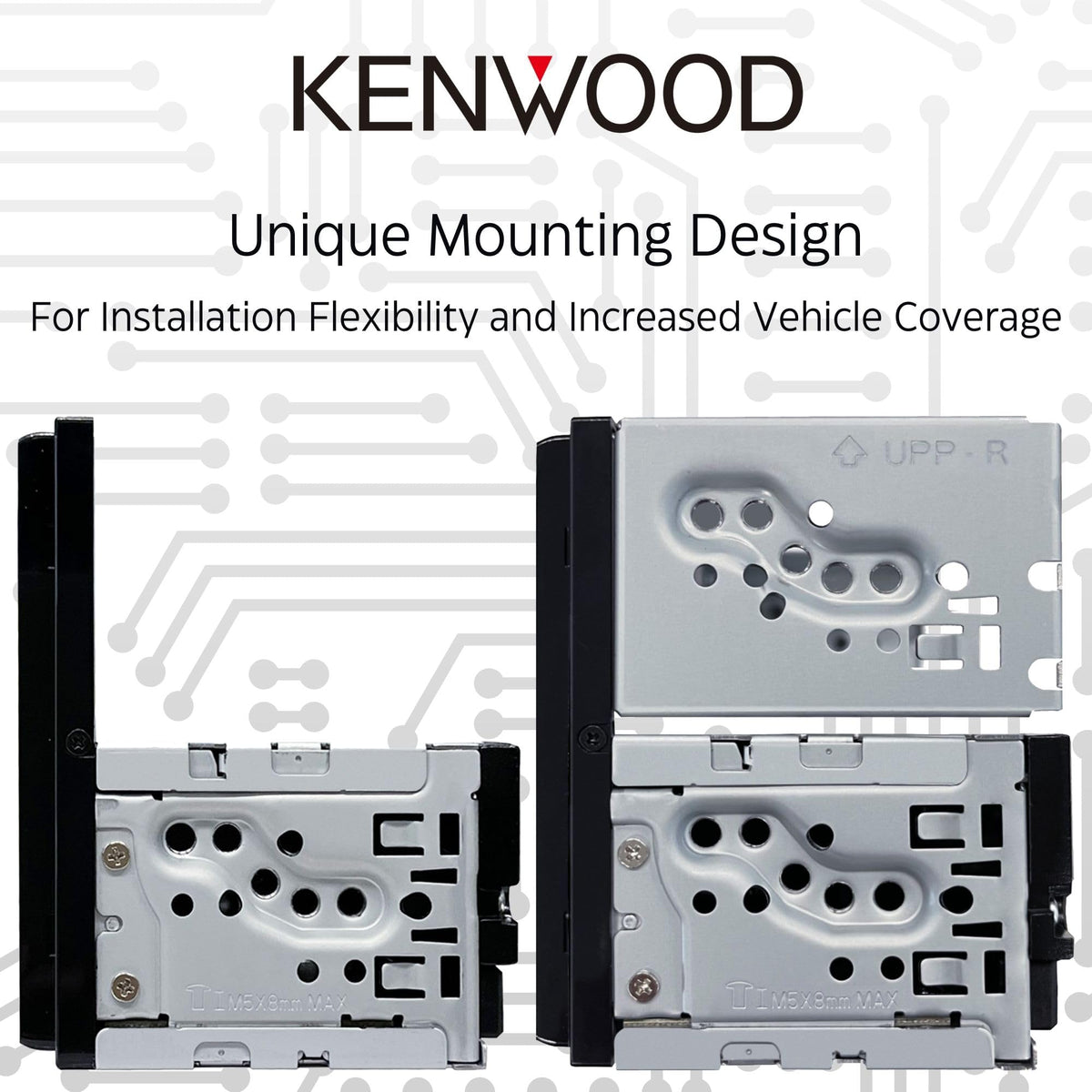KENWOOD DMX4710S 6.8" Double DIN Digital Media Receiver