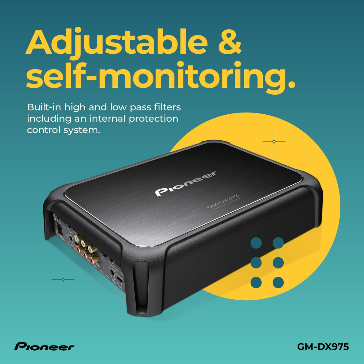 Pioneer GM-DX975 5-Channel Class-D Car Amplifier