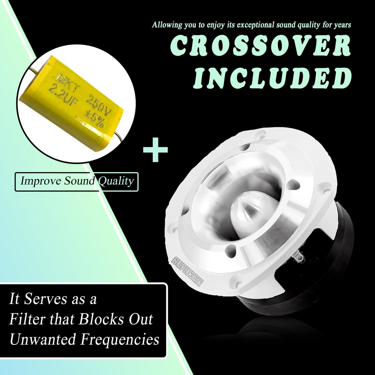 Audio360 AD48TW 5.49" Super Tweeter