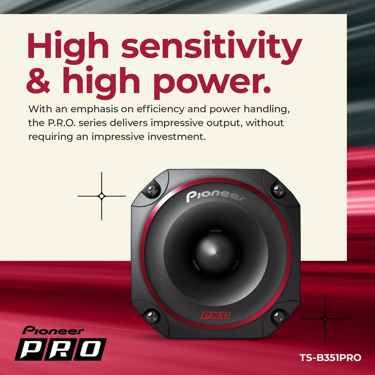 Pioneer TS-B351PRO 3.5" Bullet Tweeters