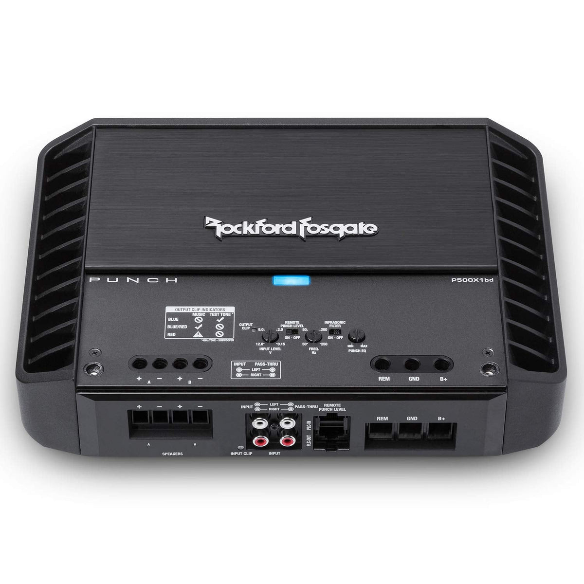Rockford Fosgate P500X1BD 500W Mono Subwoofer Amplifier