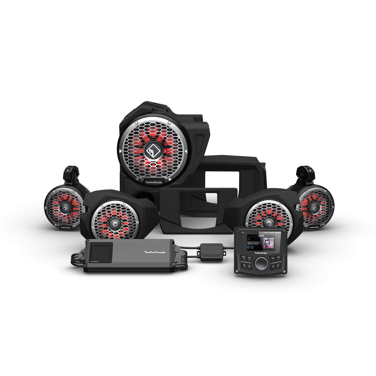 Rockford Fosgate RZR14-STG5 RZR Audio Kit With 6.5" Speakers
