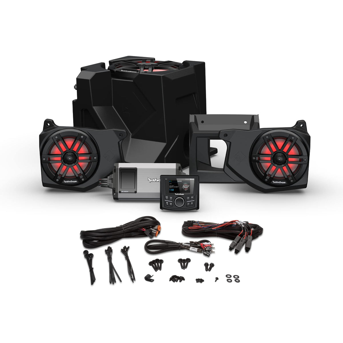 Rockford Fosgate RNGR18-STG3 6.5"/10" Ranger Audio Kit