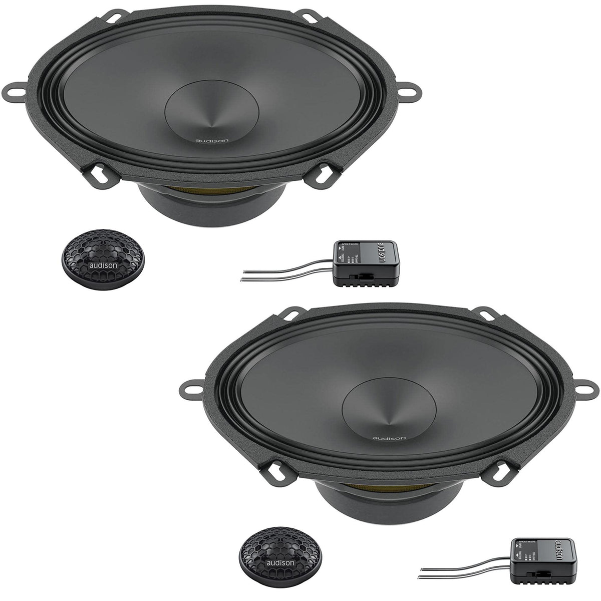 Audison APK570 5 x 7" 2-Way Component Speakers