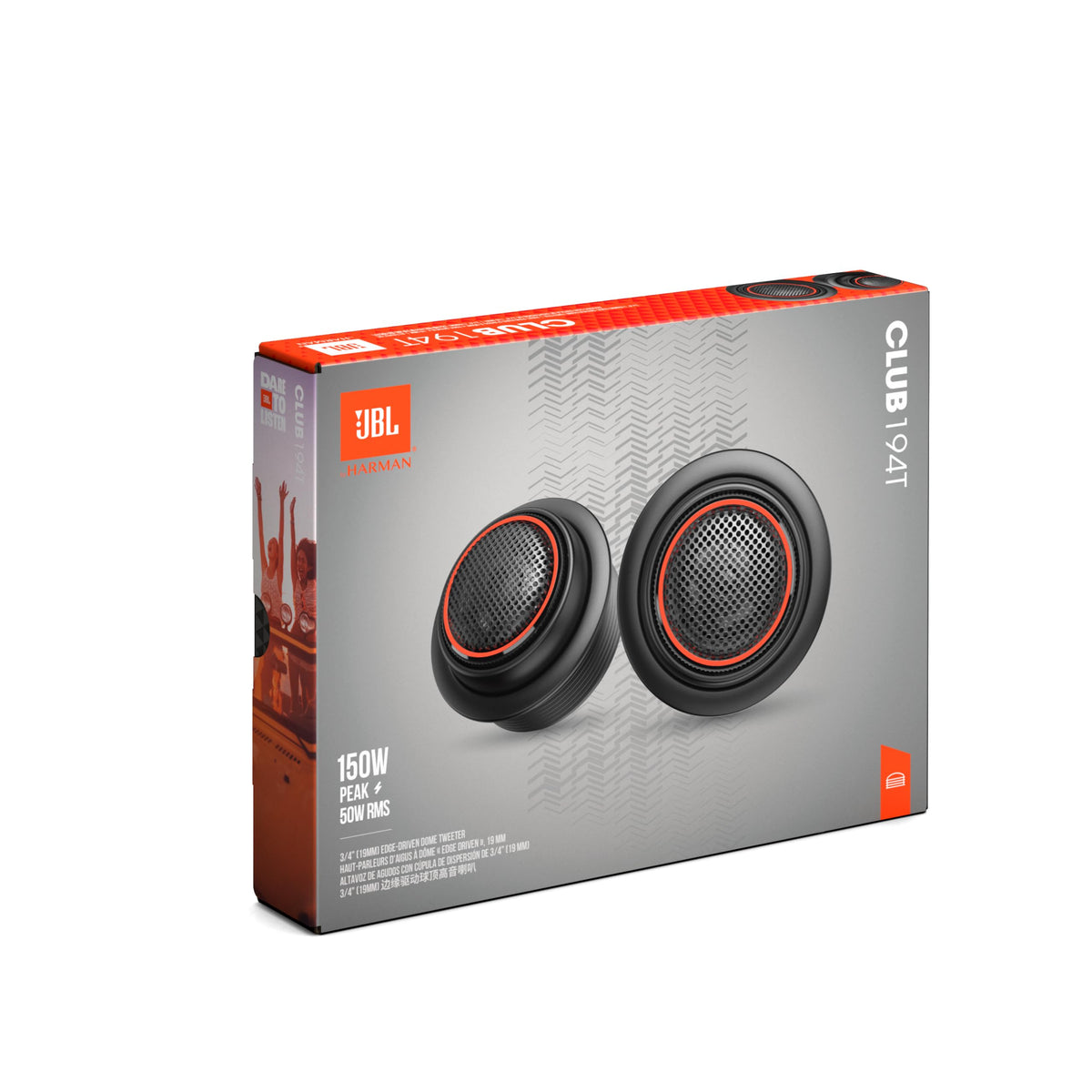 JBL CLUB-194T 3/4" Edge-Driven Dome Tweeters