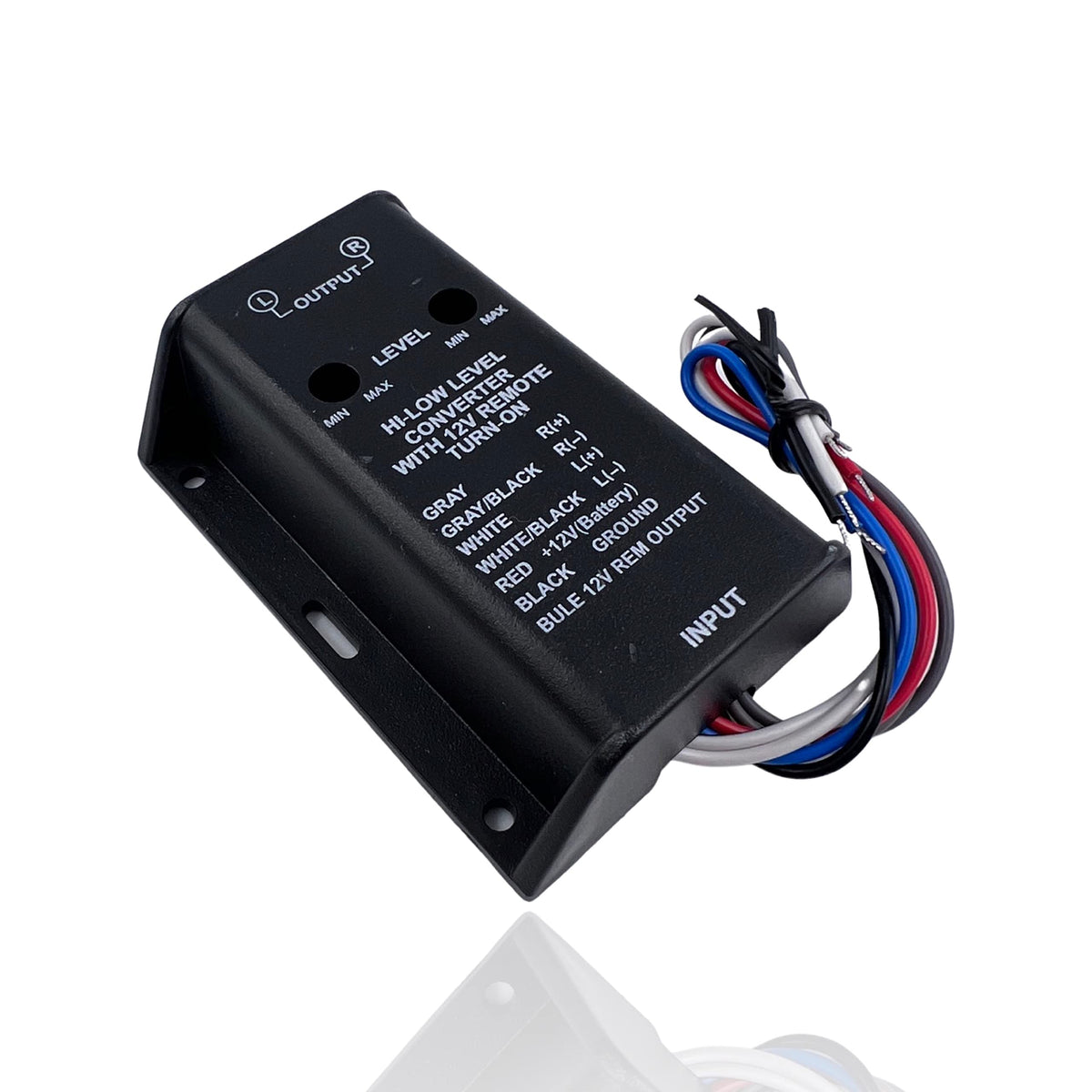 Gravity GR-HL2 2-Channel High-to-Low RCA Line Converter