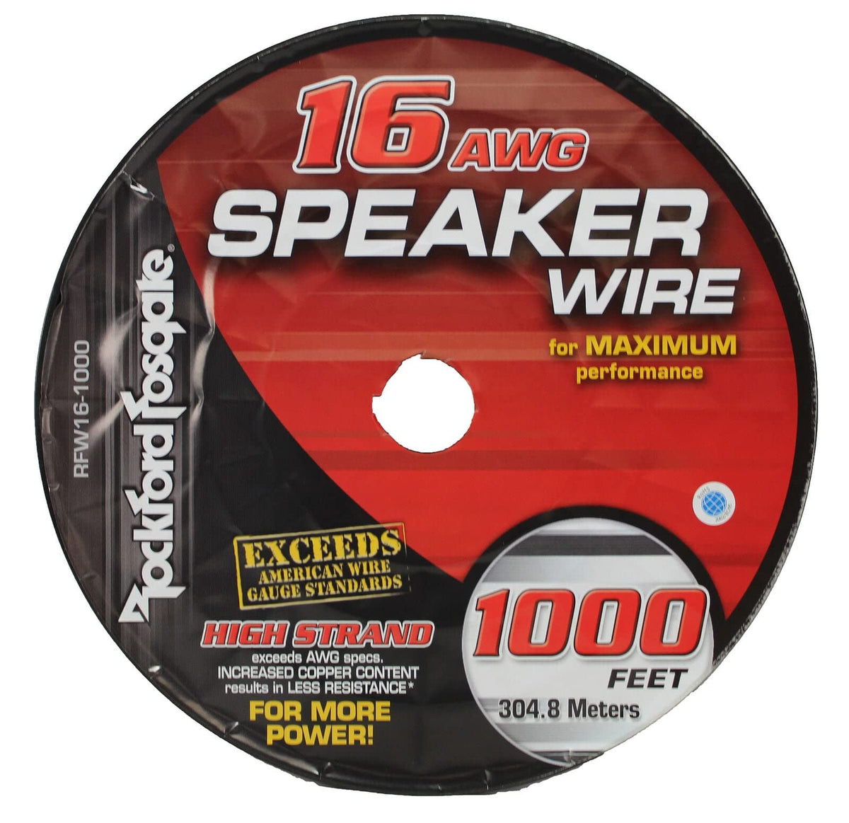 Rockford Fosgate RFW16-1000 16 AWG Speaker Wire