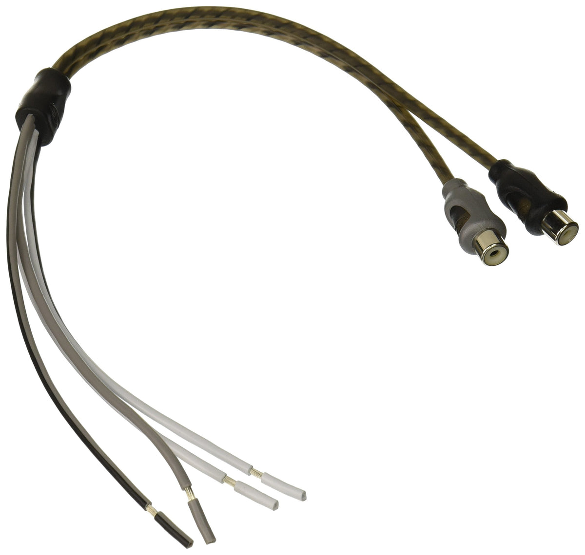 Rockford Fosgate RFIF2SW Speaker Line to Female RCA Adapter