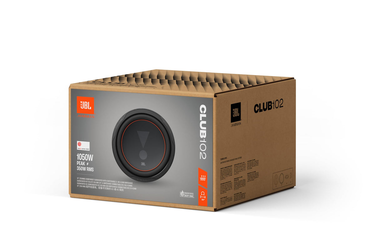 JBL Club 102 10" Car Audio Subwoofer