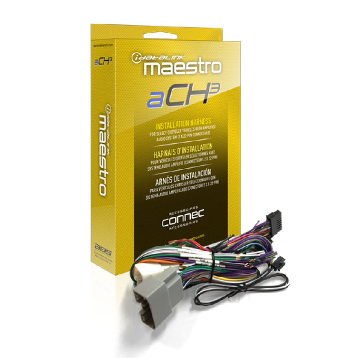 Rockford Fosgate HRN-AR-CH3 Chrysler Amplifier T-Harness