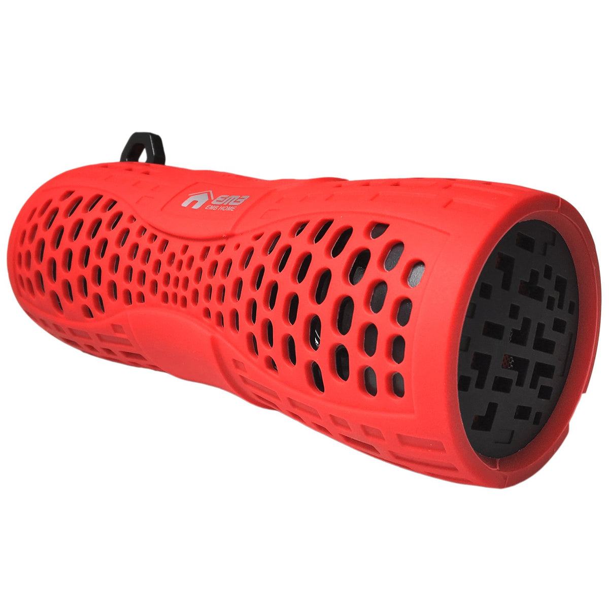 Emb ES900BT Water Resistant Super Loud Portable Bluetooth Speaker (Red)