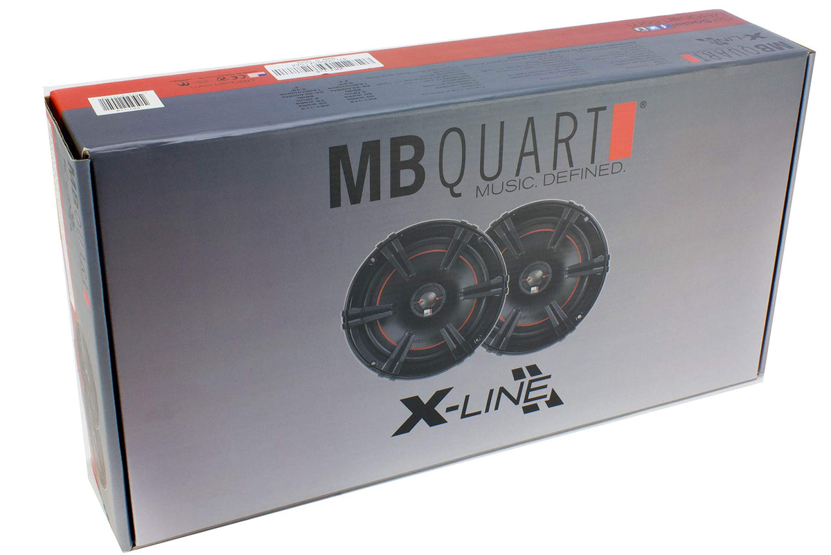 MB Quart XK1-116 6.5" 2-Way Coaxial Car Speakers