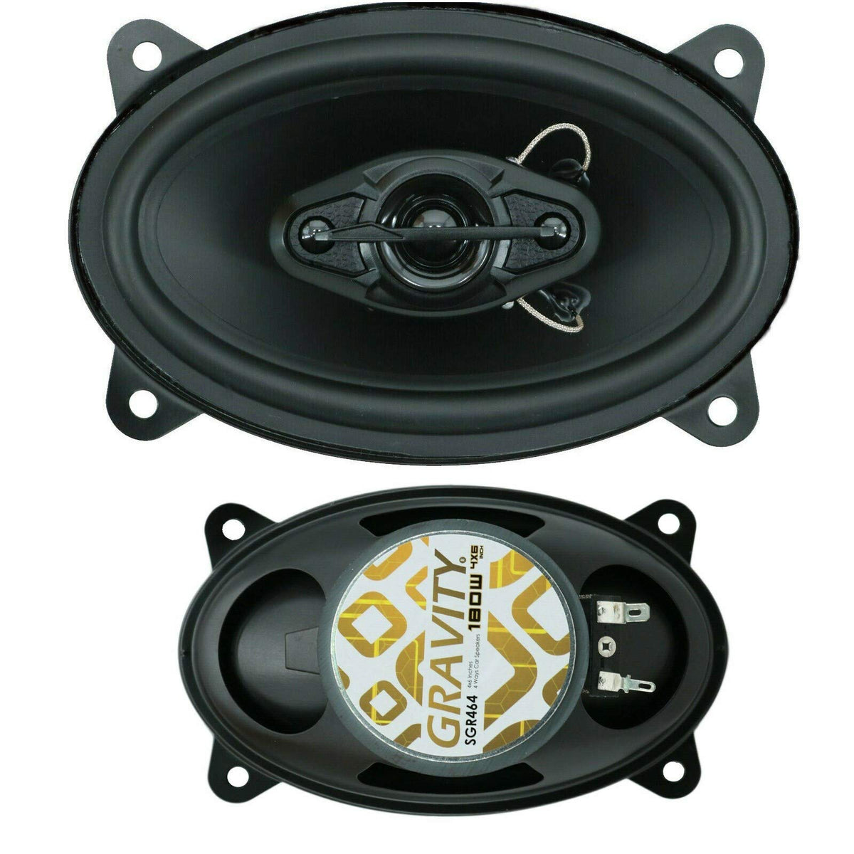 Gravity SGR464 4x6" 4-Way Coaxial Speakers