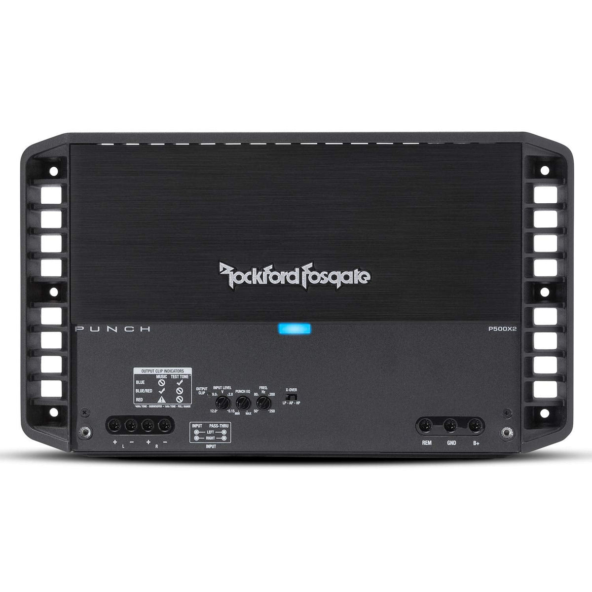Rockford Fosgate P500X2 500W 2-Channel Amplifier