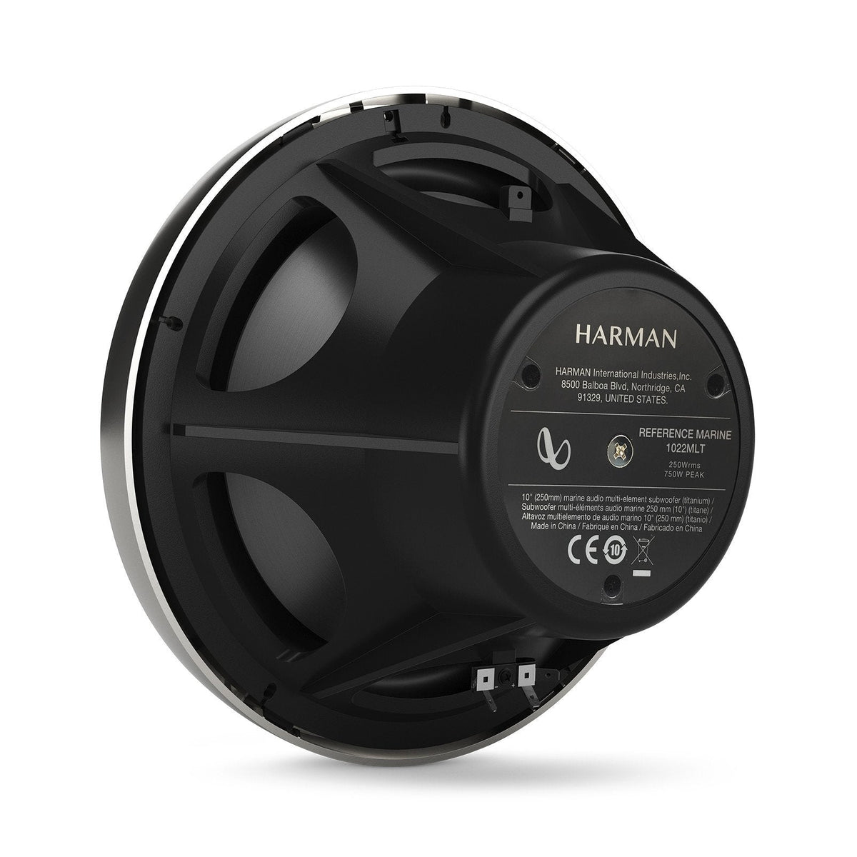 Infinity 1022MLT 10" Marine Subwoofer with RGB Lighting