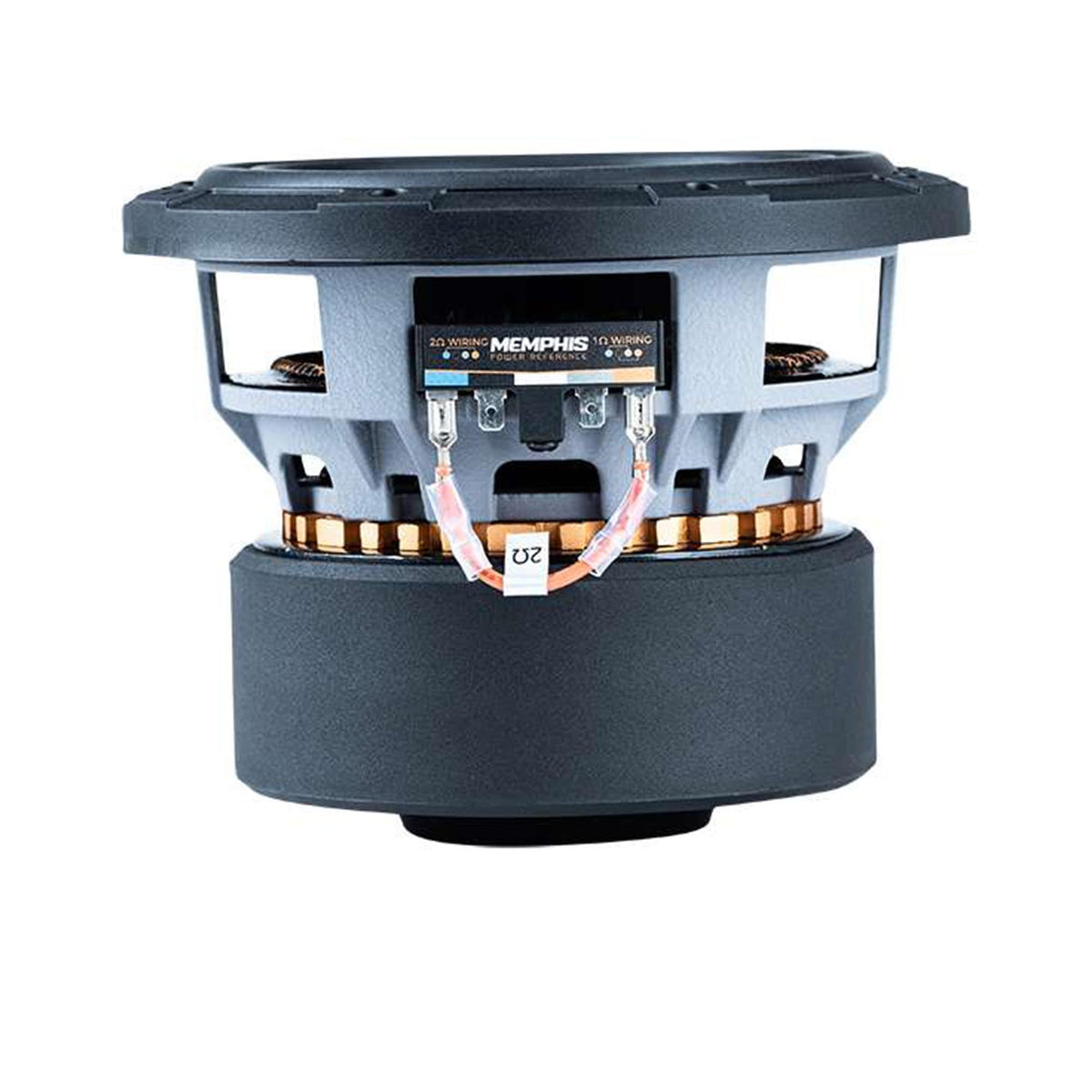 Memphis MJM612 6.5" MOJO Mini Selectable-Impedance Subwoofer
