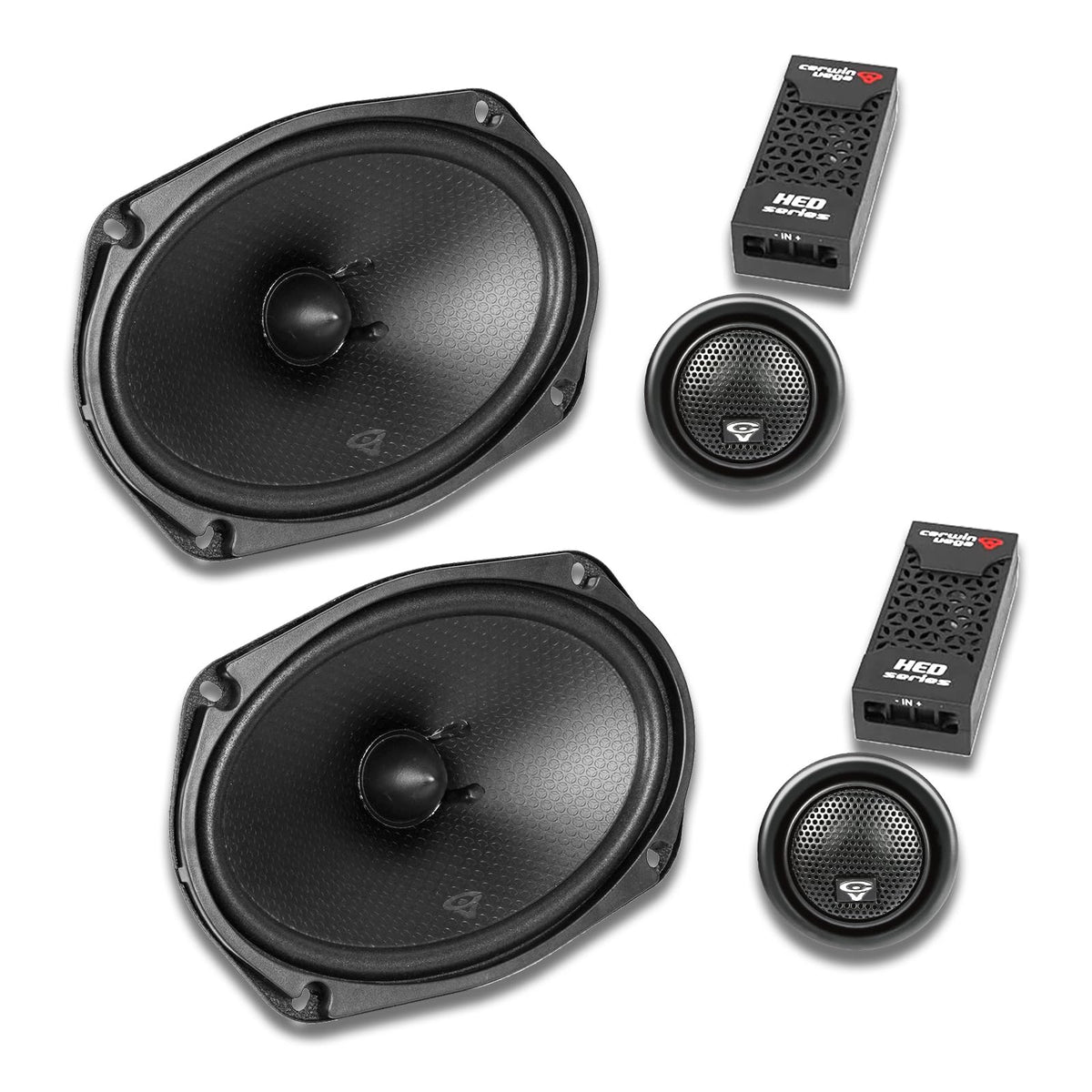 Cerwin-Vega H69C 6×9" 2-Way Component Speaker Set