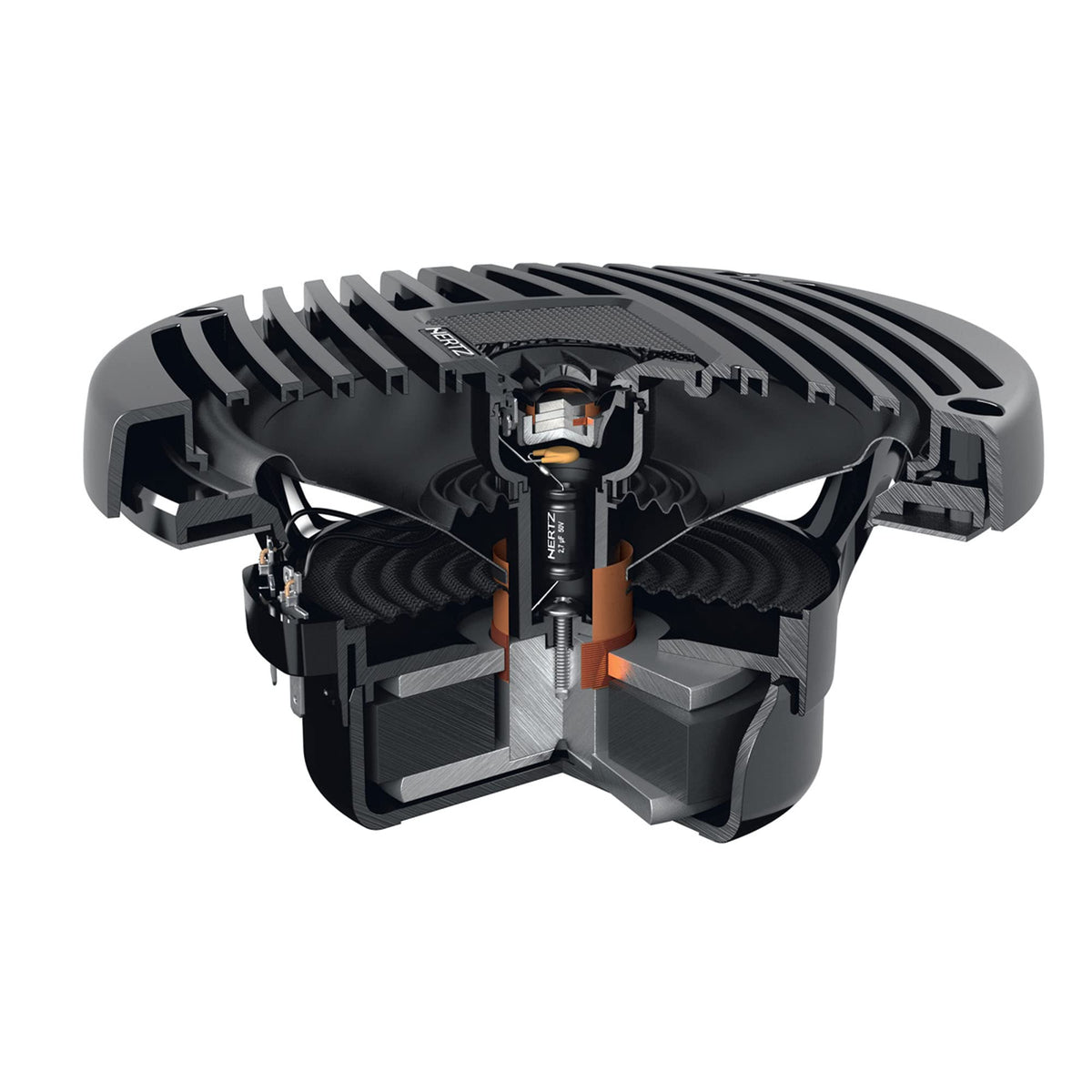 Hertz HEX6-5M-TC 6.5" Marine Coaxial Speakers
