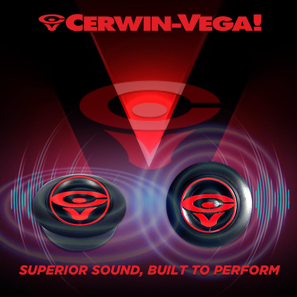 Cerwin-Vega VT1 1" Silk Dome Tweeters