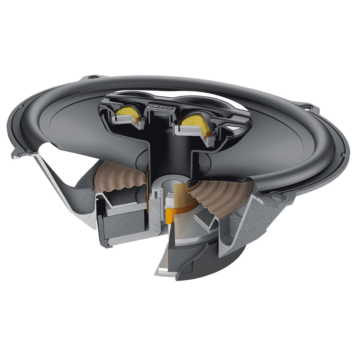 Hertz MPX690-3 6x9" Three-Way Coaxial Speakers
