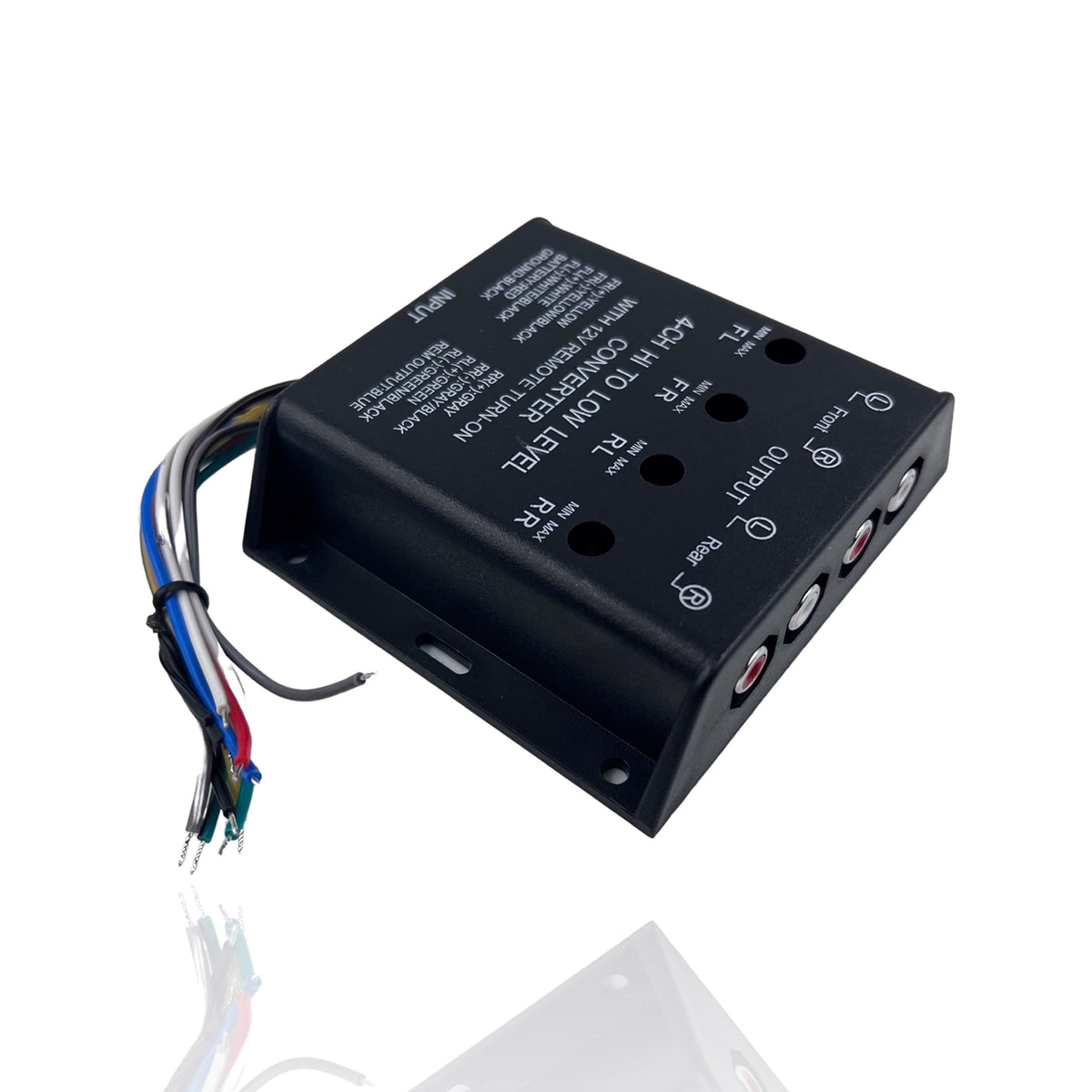 Gravity GR-HL4 4-Channel High-to-Low RCA Line Converter